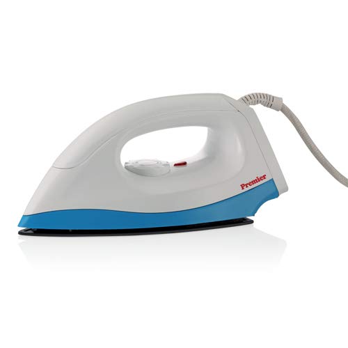 Premier Dry Iron Box-Ruby PDI 04-1000W- (White)