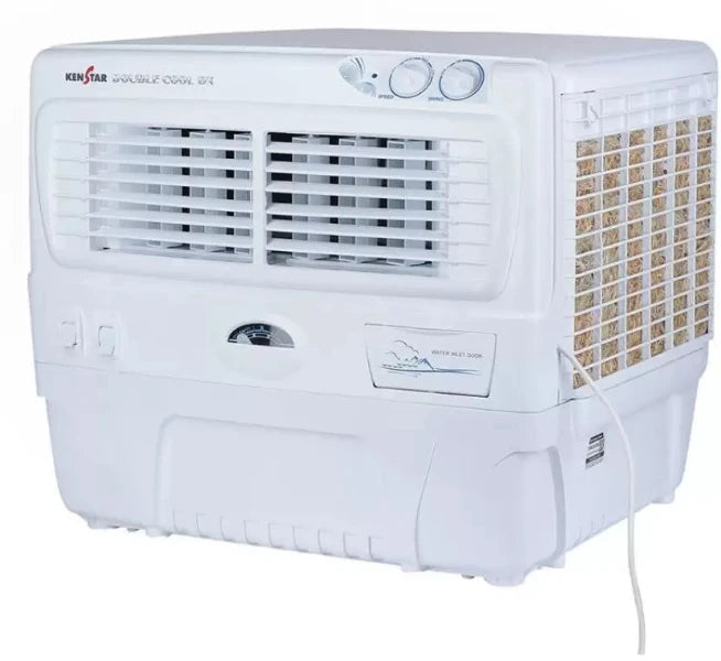 Kenstar 55 L Window Air Cooler  (White, Double Cool Dx)