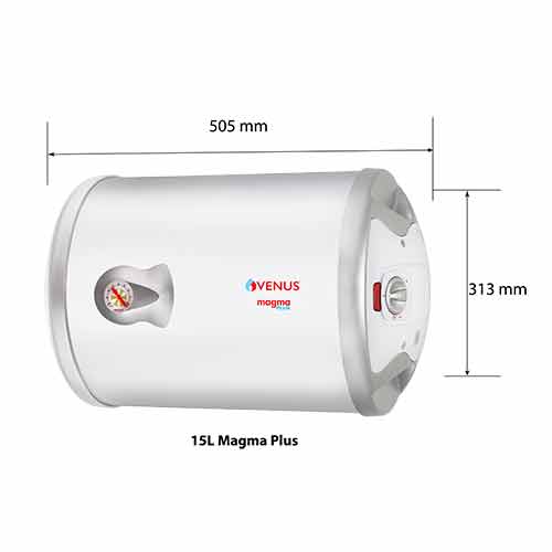 Venus Magma Plus 15GH 15-Litre Storage Water Heater (White)