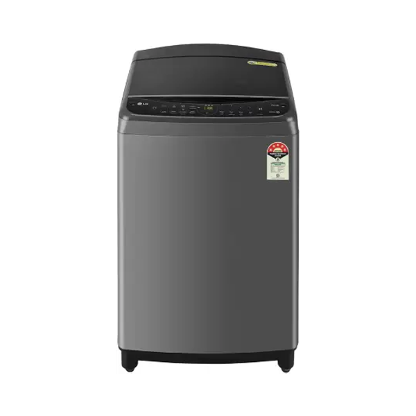 LG 9 Kg 5 Star Inverter Wi-Fi Fully-Automatic Top Loading Washing Machine Appliance (THD09NWM, Middle Black, AIDD Technology & TurboWash)