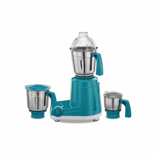 Preethi Trio Mixer Grinder 500 Watts with 3 Jars, 5 Year Warranty (Green)