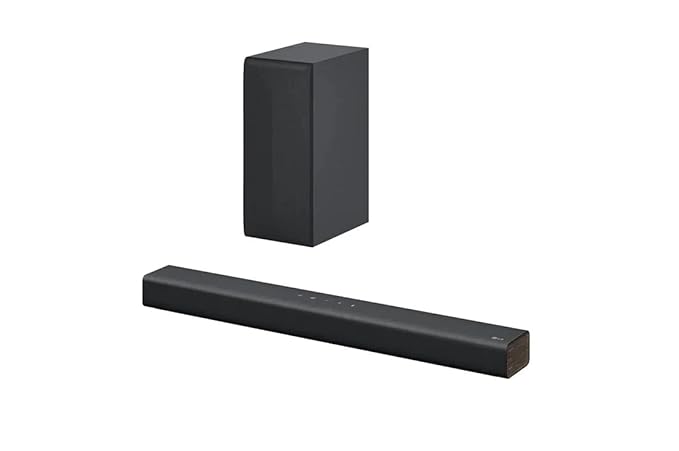 LG Soundbar S40Q, 300W Dolby Digital Soundbar for TV with Subwoofer, 2.1Ch Home Theatre System, Deep Bass, Bluetooth, HDMI-ItsBen LifeStyle