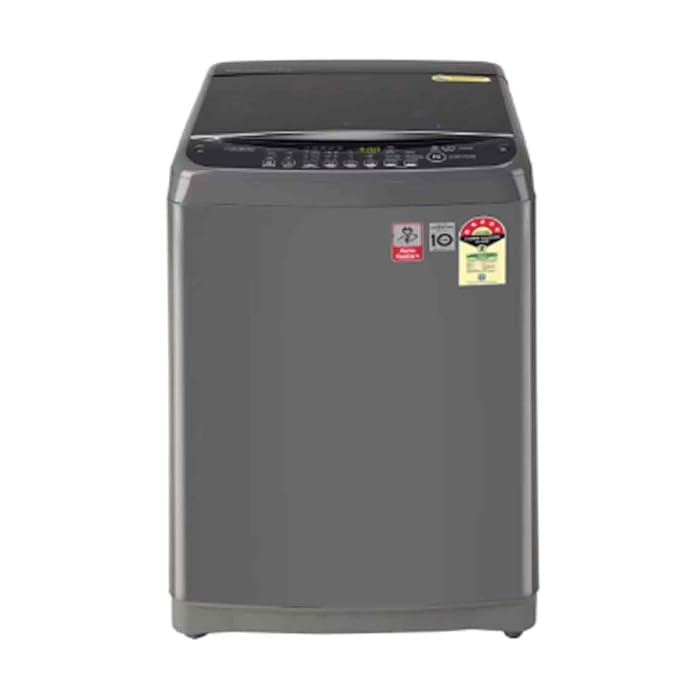 LG 7 Kg 5 Star Inverter TurboDrum Fully Automatic Top Loading Washing Machine (T70AJMB1Z, Jet Spray+, Smart Closing Door, Middle Black)