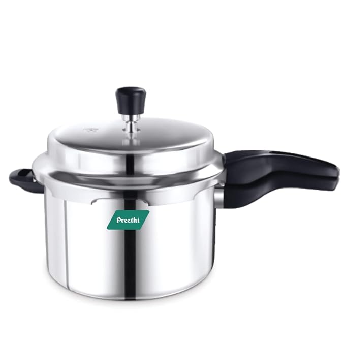 Preethi Neo Induction Base Stainless Steel Outer Lid Pressure Cooker, 3 Litres, Silver-ItsBen LifeStyle