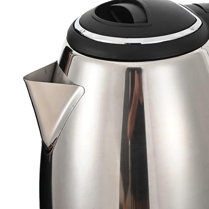 Thangam Electric Stainless Steel Kettle 1.8 Litre | 230V - 1500W | for Boiling Water, Stainless Steel, Single Touch Lid Locking (1.8 Litre)-ItsBen LifeStyle