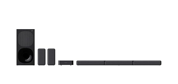 Sony HT-S40R Real 5.1ch Dolby Audio Soundbar for TV with Subwoofer & Wireless Rear Speakers, 5.1ch Home Theatre System (600W, Bluetooth & USB Connectivity, HDMI & Optical Connectivity, Sound Mode)-ItsBen LifeStyle