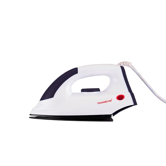 Thangam Automatic Electric Dry Iron 1000W | 2 years Warranty | Non-Stick Coated Sole Plate Fast Heating Iron Box | Double Coated Soleplate | Suitable for all Clothing-ItsBen LifeStyle