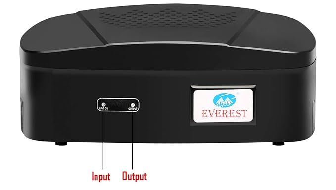 Everest ENT 60 New Model ABS Body Attractive Design Voltage Stabilizer Used Upto 43 Inches LED TV + Home Theater + Set Top Box Table Top & Wall Mountable-ItsBen LifeStyle