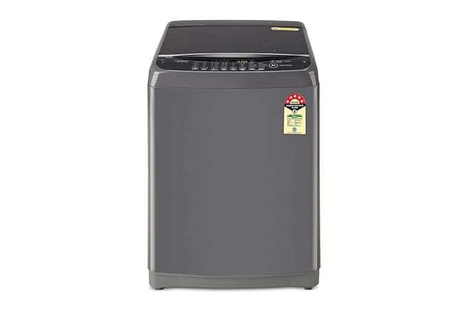 LG 9.0 Kg Top Load Washing Machine with Auto Tub Clean (T90AJMB1Z), Color : Middle Black