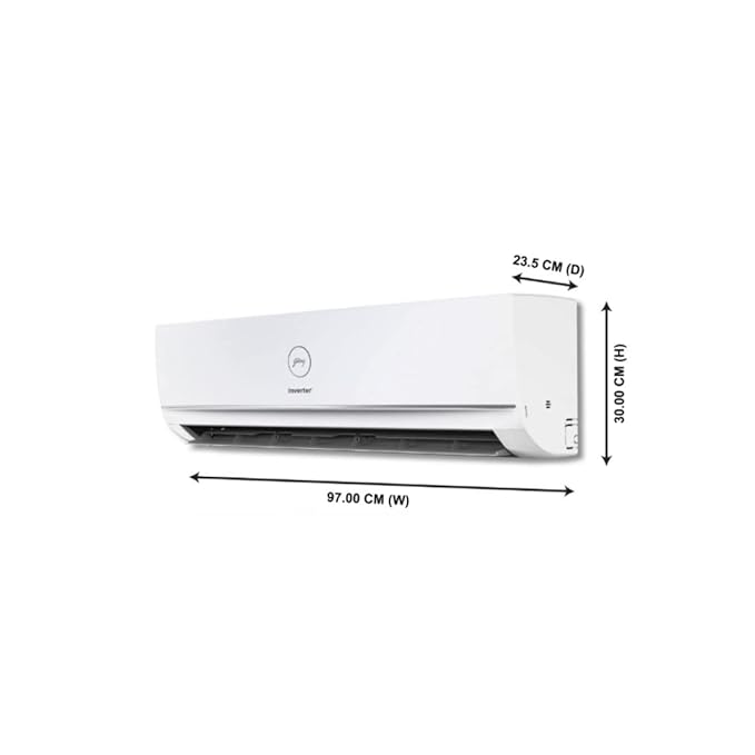 Godrej 1.5 Ton 3 Star Inverter Split AC (AC 1.5T SIC 18TTC3-WWA, White)-ItsBen LifeStyle