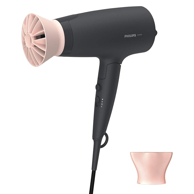 Philips 3000 BHD356/10 2100 Watts Hair Dryer with 6 Heat and Speed Settings