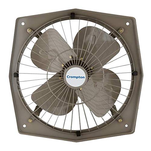 Crompton Trans Air 12" 300 mm 4 Blade Exhaust Fan  (Grey)-ItsBen LifeStyle