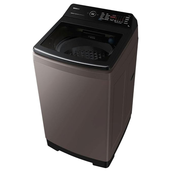 Samsung 8.0 5 star Fully Automatic Top Load Washing Machine Appliance (WA80BG4686BRTL,Rose Brown)