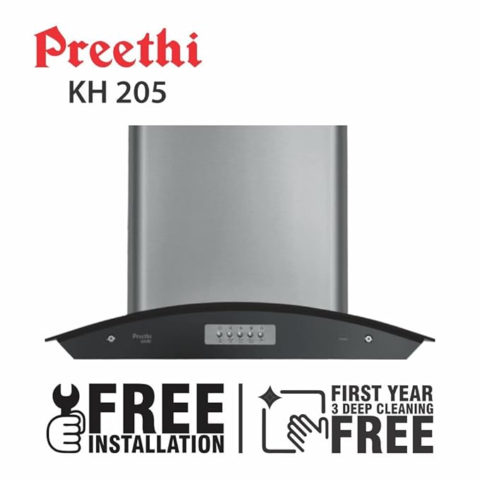 Preethi Chimney Alcor With Aluminium Duct KH205-ItsBen LifeStyle