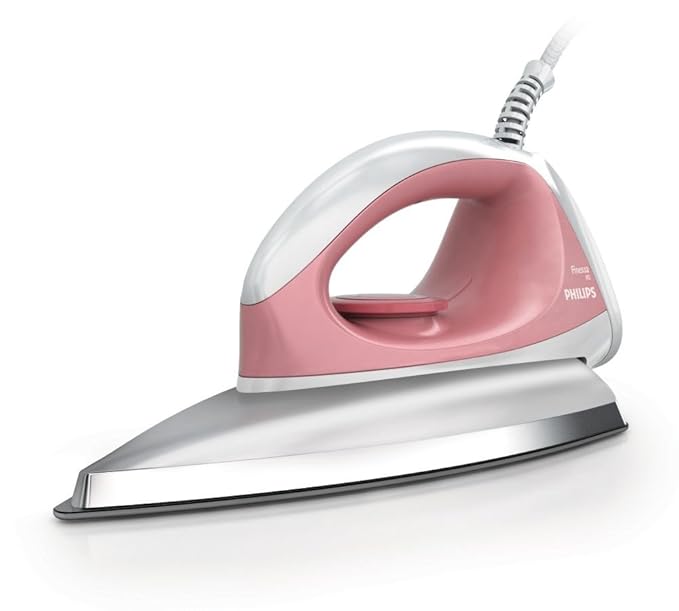 PHILIPS Dry Iron GC102/01 |750 W With Indicator Light iron 750 W Dry Iron  (Pink)