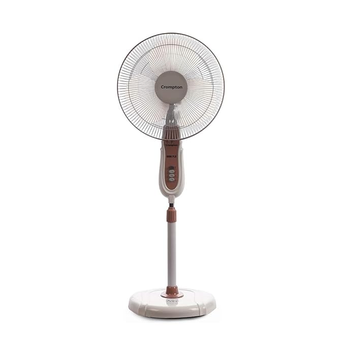 Crompton High Flo Neo High Speed 400 mm (16 inch) 50W Oscillating Pedestal Fan