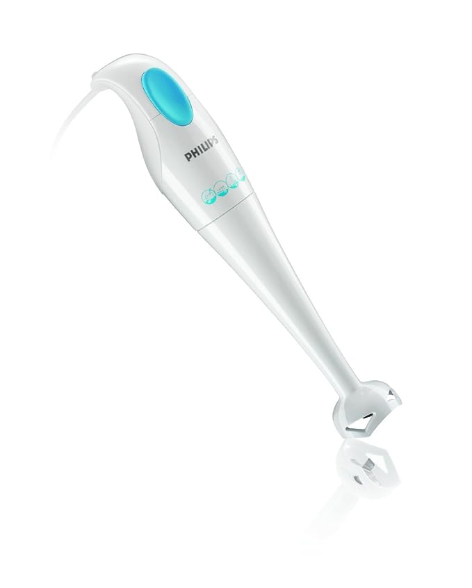 PHILIPS HR1350/90 250 W Hand Blender  (White and blue)