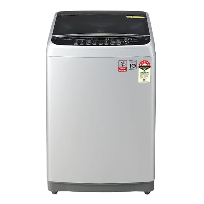 LG 8.0 Kg Inverter Fully-Automatic Top Loading Washing Machine (T80AJSF1Z, Silver)