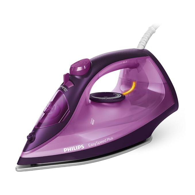 PHILIPS GC2147/30 2400 W Steam Iron  (Purple)