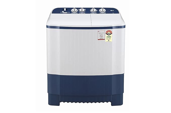 LG 7Kg Semi Automatic Top Load Washing Machine, Rat Away Technology, Dark Blue