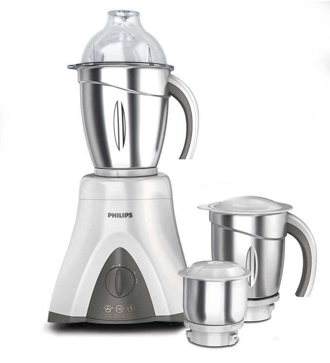 Philips HL7750 Viva Collection Mixer Grinder (Ink Black & White)