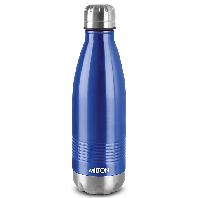 MILTON DUO DLX 1000 ml Bottle  (Pack of 1, Steel/Chrome)