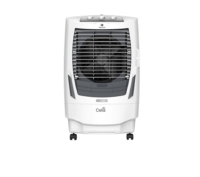 HAVELLS 70 L Desert Air Cooler  (White, Grey, Celia70)