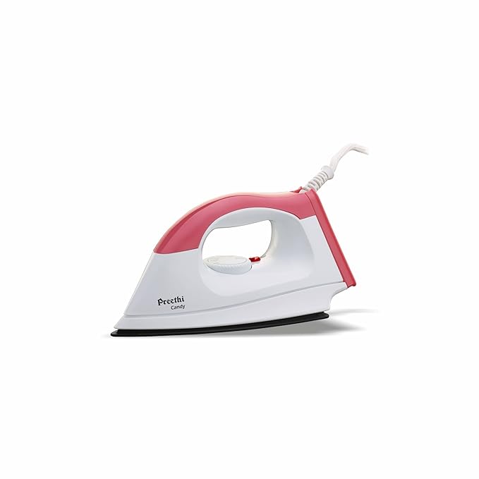 Preethi Candy DI 508 1000-Watt Dry Iron (Pink/White)-ItsBen LifeStyle