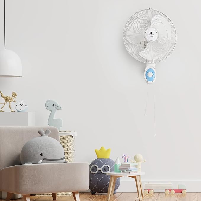 Havells Platina High Speed 400mm Wall Fan (White)-ItsBen LifeStyle