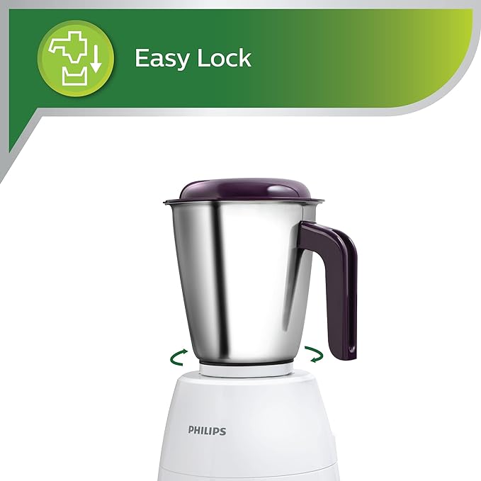 PHILIPS HL7505/00 Daily Collection 500 Mixer Grinder (3 Jars, White)-ItsBen LifeStyle