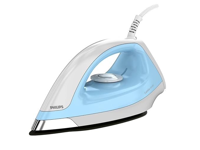 PHILIPS by PHILIPS GC157/02 1100 W Dry Iron  (White, Blue)