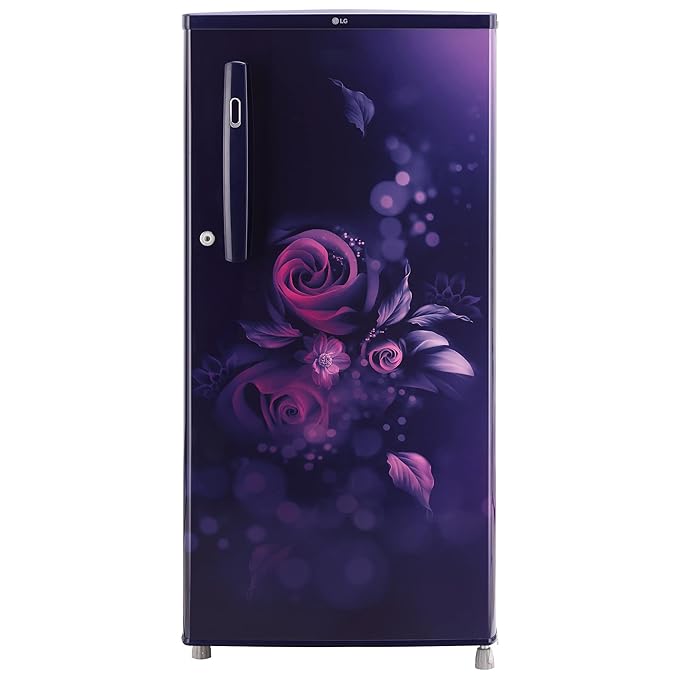 LG 185 L 3 Star Direct-Cool Single Door Refrigerator Appliance (GL-B199OBED, Blue Euphoria, Fastest Ice Making fridge)-ItsBen LifeStyle