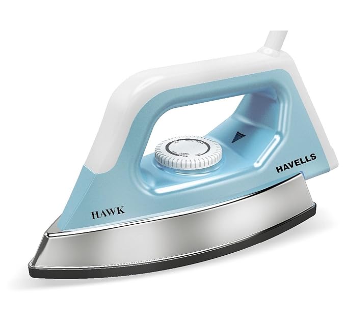 HAVELLS HAWK HEAVY WEIGHT 1100 W INSTANT DRY IRON SUPER QUALITY 1100 W Dry Iron  (Blue)