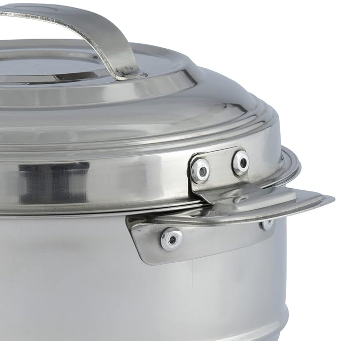 Hanbao 1.2L Insulated Stainless Steel Casserole, Roti Box / Rice serving, 1200ml Serve Casserole  (1200 ml)-ItsBen LifeStyle