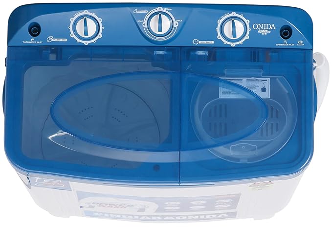 ONIDA 6.5 kg 5 Star Semi Automatic Top Load, Blue (S65OB)-ItsBen LifeStyle