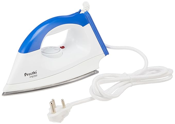 Preethi Plastic Express 1000-Watt Dry Steam Iron-ItsBen LifeStyle