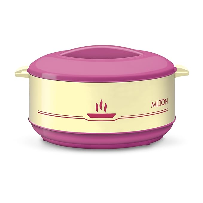 MILTON Buffet 2550 Inner Steel Casserole 2200 ml | PU Insulated | Hot & Cold Serve Casserole