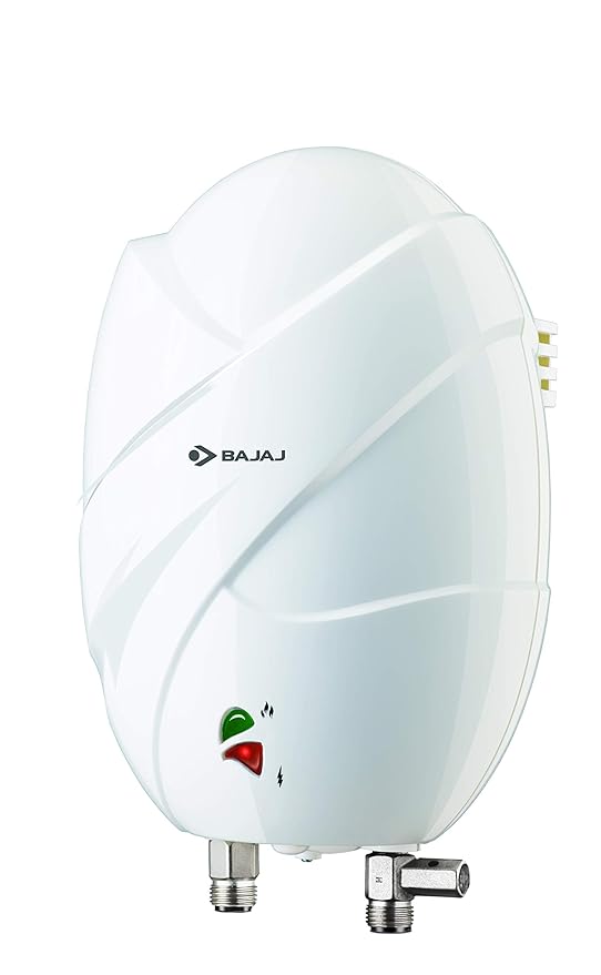 Bajaj Flora Instant 3 Litre Vertical Water Heater, 3KW, White wall mounting-ItsBen LifeStyle