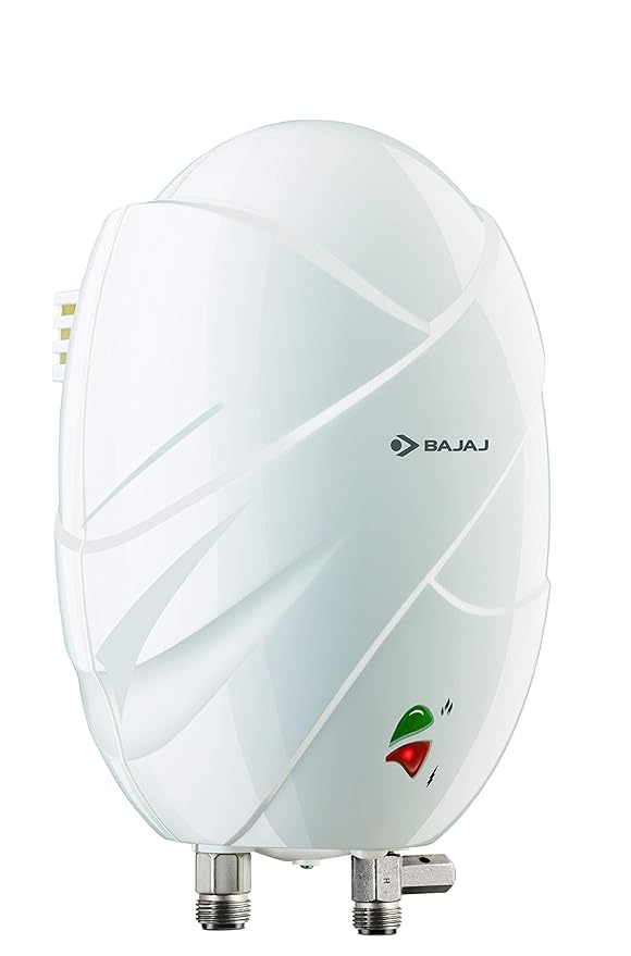 Bajaj Flora Instant 3 Litre Vertical Water Heater, 3KW, White wall mounting-ItsBen LifeStyle