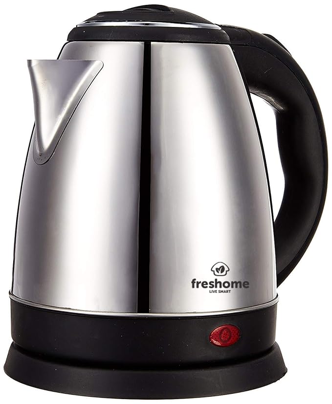 Freshome K18 Stainless Steel Kettle, 1.8L, Silver-ItsBen LifeStyle