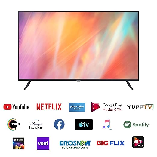 Samsung 108 cm (43 Inches) 4K Ultra HD Smart LED TV (UA43AU7600KXXL, Black)-ItsBen LifeStyle