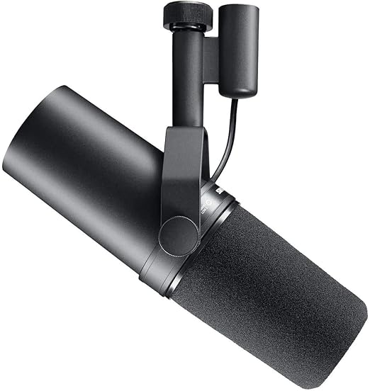 Shure SM7B Cardioid Vocal Dynamic Microphone