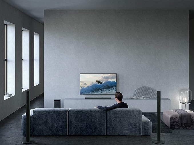 Sony HT-S700RF Real 5.1ch Dolby Audio Soundbar for TV with Tall boy Rear Speakers & Subwoofer, 5.1ch Home Theatre System (1000W, Bluetooth & USB Connectivity,HDMI & Optical Connectitvity)-ItsBen LifeStyle