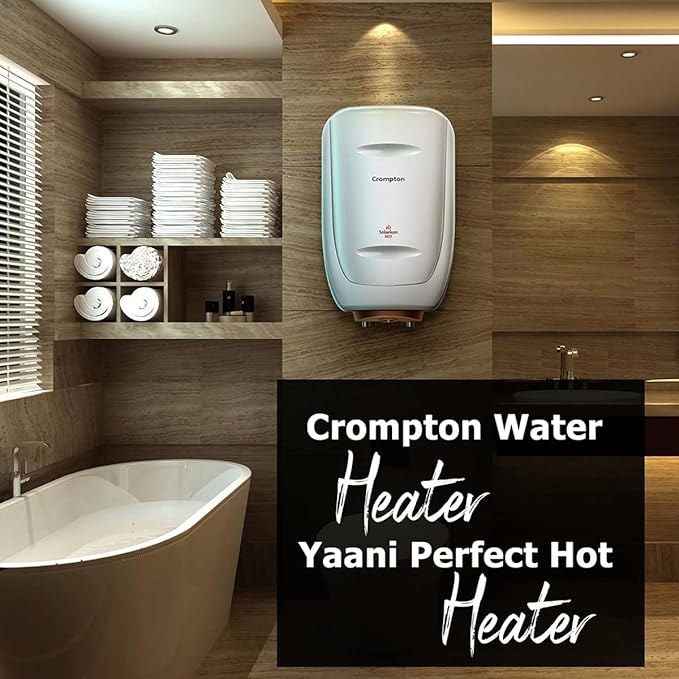 Crompton 15 L Storage Water Geyser (Solarium Neo (ASWH1615 ), ivory)-ItsBen LifeStyle