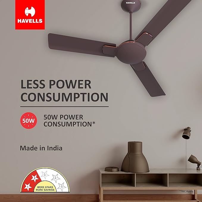 Havells 1200 mm ENTICER ES ESPRESSO BROWN COPPER-ItsBen LifeStyle