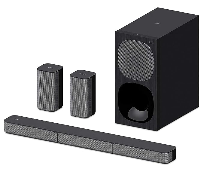 Sony HT-S20R Real 5.1ch Dolby Digital Soundbar for TV with subwoofer and Compact Rear Speakers, 5.1ch Home Theatre System (400W,Bluetooth & USB Connectivity, HDMI & Optical connectivity)-ItsBen LifeStyle