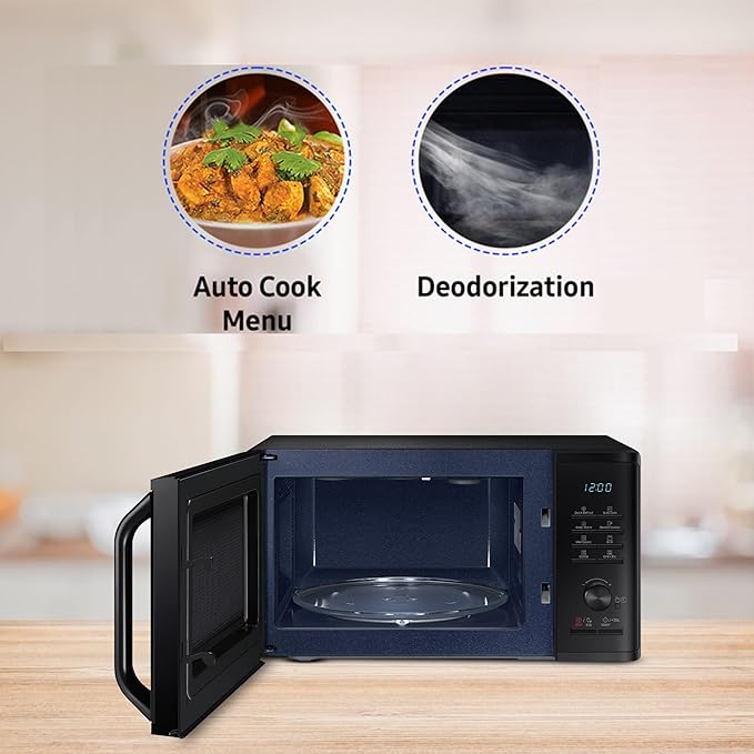 Samsung 23 L Grill Microwave Oven (MG23A3515AK/TL, Black, Gift for Every Occasion)-ItsBen LifeStyle