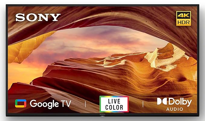 Sony Bravia 108 cm (43 inches) 4K Ultra HD Smart LED Google TV KD-43X70L (Black)