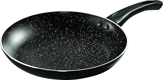 Butterfly Granza Non-Stick Aluminium Fry Pan, 24 cm, Black and White-ItsBen LifeStyle