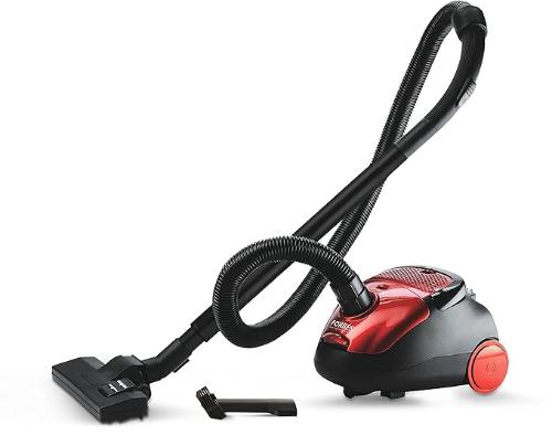 EUREKA FORBES Trendy Nano Bagless Dry Vacuum Cleaner  (Black & Maroon)